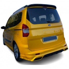 Ford Courier (2015 - 2023) Egzoz Görünümlü Arka Ek (Plastik)